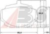 A.B.S. 36208 Brake Pad Set, disc brake